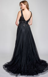 3 of 6 Nina Canacci 6557 Dress Black