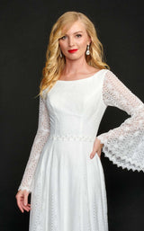 3 of 4 Nina Canacci 6558 Dress Ivory