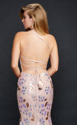 8 of 8 Nina Canacci 6570 Dress Rose-Gold