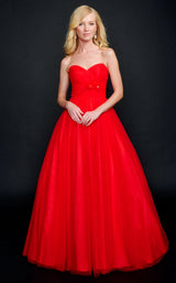 5 of 12 Nina Canacci 6573 Dress Red