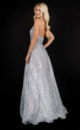 2 of 4 Nina Canacci 8196 Dress Gunmetal