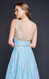 4 of 4 Nina Canacci 8199 Dress Baby-Blue