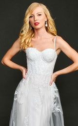 4 of 6 Nina Canacci 9132 Dress Ivory-Ivory