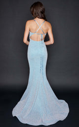 3 of 6 Nina Canacci 9136 Dress Teal