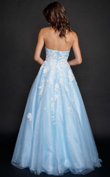 3 of 6 Nina Canacci 9137 Dress Baby-Blue