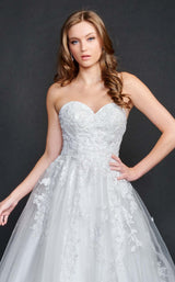 4 of 6 Nina Canacci 9137 Dress Ivory