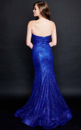 2 of 4 Nina Canacci 9143 Dress Royal