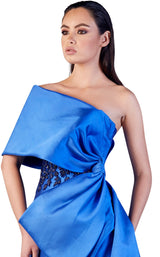 3 of 4 Gatti Nolli Couture OP5085 Dress Blue