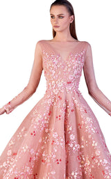 3 of 4 Gatti Nolli Couture OP5156 Dress Pink
