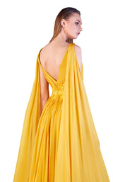 4 of 4 Gatti Nolli Couture OP5168 Dress Yellow