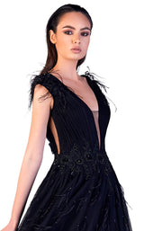 3 of 4 Gatti Nolli Couture OP5170 Dress Black