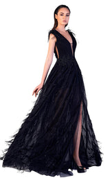 1 of 4 Gatti Nolli Couture OP5170 Dress Black