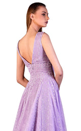 4 of 4 Gatti Nolli Couture OP5171 Dress Lilac