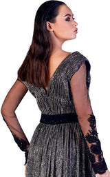 4 of 4 Gatti Nolli Couture OP5175 Dress Black