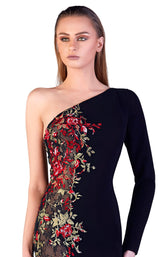 3 of 4 Gatti Nolli Couture OP5177 Dress Black