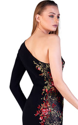 4 of 4 Gatti Nolli Couture OP5177 Dress Black