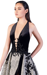 3 of 4 Gatti Nolli Couture OP5178 Dress Black