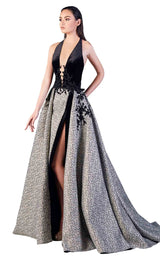 1 of 4 Gatti Nolli Couture OP5178 Dress Black