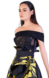3 of 4 Gatti Nolli Couture OP5182 Dress Black