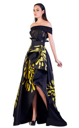 1 of 4 Gatti Nolli Couture OP5182 Dress Black