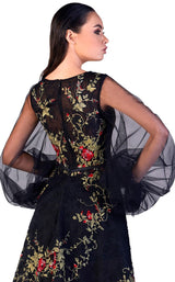 4 of 4 Gatti Nolli Couture OP5184 Dress Black