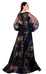 2 of 4 Gatti Nolli Couture OP5184 Dress Black