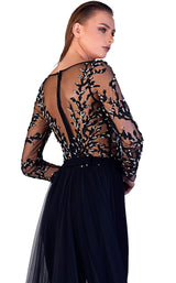 4 of 4 Gatti Nolli Couture OP5193 Jumpsuit Black