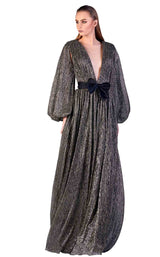 1 of 4 Gatti Nolli Couture OP5194 Dress Gunmetal