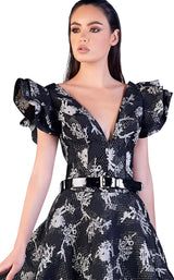 3 of 4 Gatti Nolli Couture OP5197 Dress Black