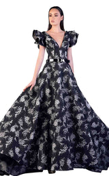 1 of 4 Gatti Nolli Couture OP5197 Dress Black