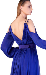 4 of 4 Gatti Nolli Couture OP5200 Dress Blue