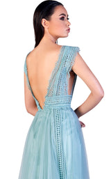 4 of 4 Gatti Nolli Couture OP5503 Dress Sky-Blue