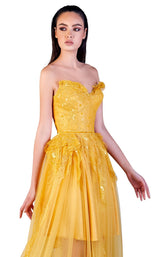 3 of 4 Gatti Nolli Couture OP5504 Dress Yellow