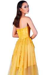 4 of 4 Gatti Nolli Couture OP5504 Dress Yellow