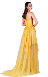2 of 4 Gatti Nolli Couture OP5504 Dress Yellow