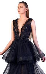 3 of 4 Gatti Nolli Couture OP5505 Dress Black