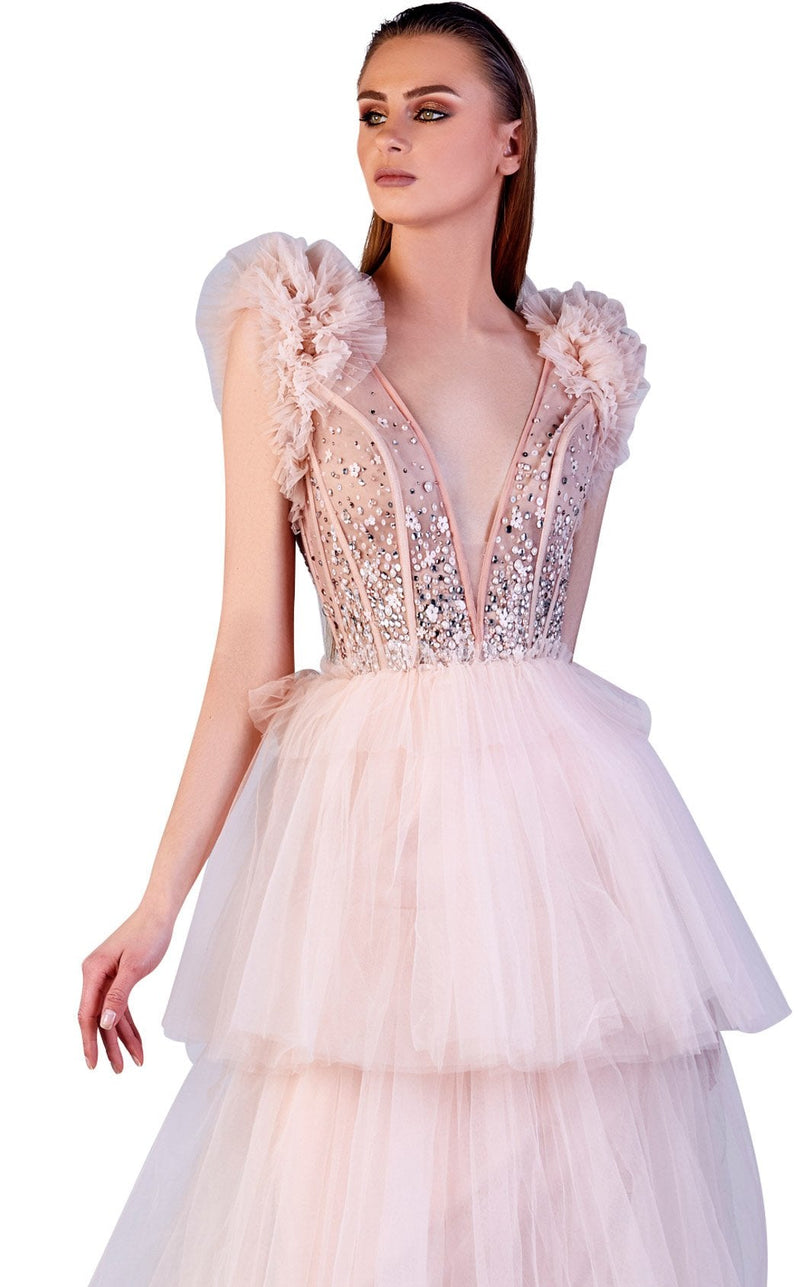 Gatti Nolli Couture OP5508 Dress Blush