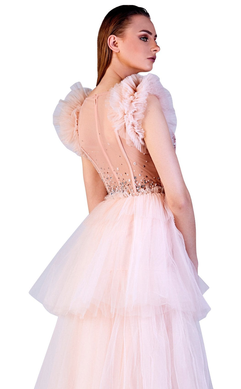 Gatti Nolli Couture OP5508 Dress Blush