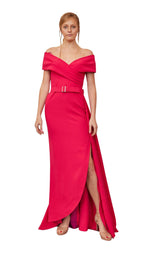 1 of 3 Gatti Nolli Couture OP5319 Dress Fuchsia