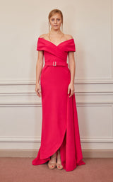 2 of 3 Gatti Nolli Couture OP5319 Dress Fuchsia
