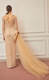 5 of 5 Gatti Nolli Couture OP5325 Dress Nude