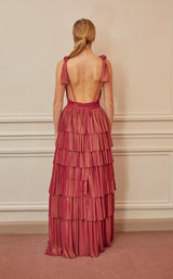 2 of 2 Gatti Nolli Couture OP5326 Dress Cranberry