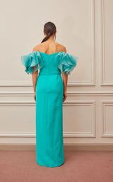 2 of 3 Gatti Nolli Couture OP5327 Dress Aqua