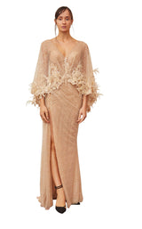 1 of 4 Gatti Nolli Couture OP5328 Dress Nude