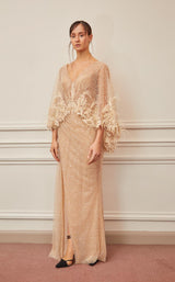 2 of 4 Gatti Nolli Couture OP5328 Dress Nude