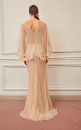 4 of 4 Gatti Nolli Couture OP5328 Dress Nude