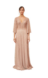 1 of 5 Gatti Nolli Couture OP5330 Dress Nude
