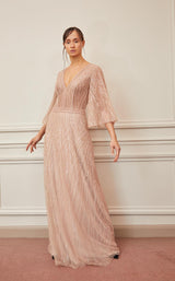 2 of 5 Gatti Nolli Couture OP5330 Dress Nude