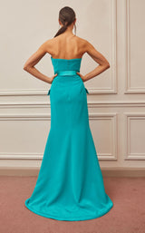 2 of 3 Gatti Nolli Couture OP5333 Dress Aqua