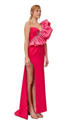 1 of 3 Gatti Nolli Couture OP5334 Dress Fuchsia